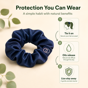 Bandeau coloré anti-poux pour bébé fille aux huiles essentielles très efficaces - Product Image 4