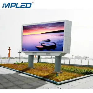Mpled display p10 para arte comercial, hd, tela gigante, à prova d'água, alto brilho, boa qualidade, placa de vídeo led