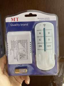 Không dây 220V kỹ thuật số On/Off điều khiển từ xa chuyển 1/2/3 cách tường đèn Receiver Transmitter Loại sản phẩm Thiết bị chuyển mạch - Product Image 5