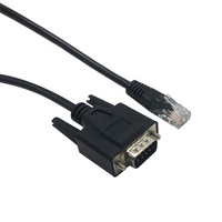 Cable serie DB9 macho a RJ45 macho con cubierta de PVC para uso de cámara y computadora