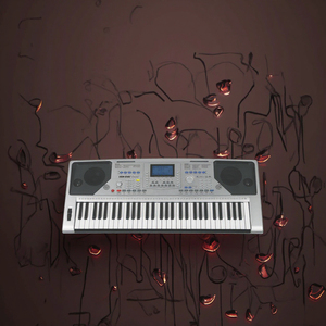 Aierke 61-מפתח מקלדת אלקטרונית 19 ערבסקות לקיים פדלים גלגל גלגל צופר MP3 מודל playable-2187 - Product Image 4