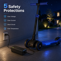 Chargeur de batterie intelligent à charge rapide pour trottinette électrique 24V 2A, prix de gros, personnalisable ODM OEM