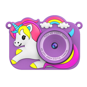 Fotocamera per Bambini 1080P HD, Design Antiurto con Schermo da 2.0", Materiale ABS, Regalo di Compleanno, Stile Cartone Animato - Product Image 6