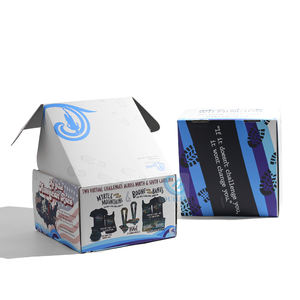 Boîte en <span class=keywords><strong>carton</strong></span> ondulé recyclé certifiée FSC, boîte d'expédition personnalisée, <span class=keywords><strong>colis</strong></span> et boîte postale <span class=keywords><strong>pour</strong></span> la promotion d'entreprise, emballage de courrier - Product Image 6