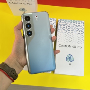 Smartphone Camon 40 Pro 5G, écran incurvé, téléphone mobile, affichage clair, corps fin, finition métallique - Product Image 3