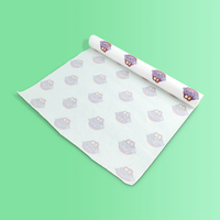 Papier sulfurisé personnalisé avec logo, haute qualité, recyclable, simple face, pour emballer pain, biscuits, sandwichs et snacks – Offre Spéciale