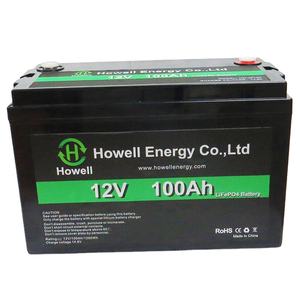 Batteria LiFePO4 12V 100Ah a Ciclo Profondo, Litio Ferro Fosfato 12.8V Lunga Durata 4000 Cicli per Solare, Camper, Nautica, Motore Elettrico - Product Image 1