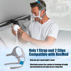 Máscara Facial Completa <span class=keywords><strong>CPAP</strong></span> Cómoda en Oferta, Arnés <span class=keywords><strong>para</strong></span> Máscaras Faciales y Nasales, Compatible con Máscaras <span class=keywords><strong>CPAP</strong></span> F20/N20 - Product Image 5