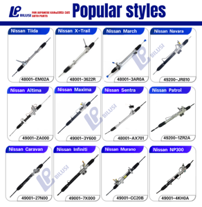 Sistema de dirección automática Bilusi, piezas de coche, cremallera de dirección asistida para Nissan, Toyota, Honda, Hyundai, KIA, Mazada - Product Image 3