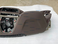 Tableaux de bord en cuir marron de qualité supérieure pour Bmw Série 5 G38 G30 2018-2023 Tableau de bord durable