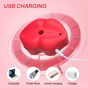 Masajeador Eléctrico con Control Remoto para Mujeres Adultas, Estimulador de Pezones con Pinza Roja, Juguetes Sexuales, Vibrador - Product Image 3