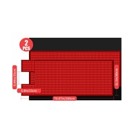 Colchoneta de Terapia de Luz de Cuerpo Completo 660nm 850nm con Temporizador, Intensidad Regulable, Alta Irradiancia, Cero EMF, Colchoneta de Yoga, Saco de Dormir con Terapia de Luz Roja