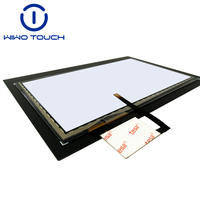 Layar Sentuh Kapasitif PCAP 7 Inci Kustom 130g Ball Drop Bebas Halogen untuk HMI Industri