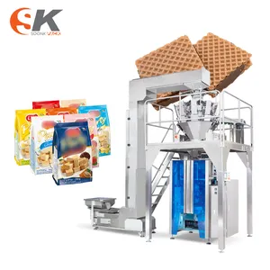 Gran oferta, máquina de envasado Vertical de gránulos para aperitivos, máquina de envasado de semillas de avena, máquina de envasado de llenado de patatas fritas