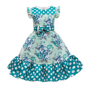 Nuevo Vestido Infantil para Fiesta, Vestido de Princesa con Estampado de Varias Capas para Niña de 2 Años, Vestido de Boda para Bebé - Product Image 4