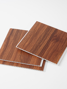 Meilleur prix pour un plafond décoratif intérieur en PVC laminé perforé durable, imitation bois, imperméable, ignifuge, résistant à l'humidité - Product Image 4