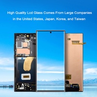 Reemplazo de Pantalla AMOLED LCD para Samsung Galaxy S20 S21 Ultra S21 Ultra 5G G998B S22 LCD Écran Táctil