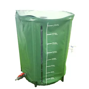 50l 100l 200L 250l 500l Garden Foldable Portable Rainwater Storage Tank Water Catcher Container Collapsible Tank