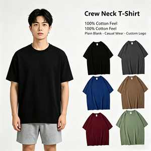 High Quality 100% Cotton Heavyweight Luxury <strong>T</strong>-<strong>shirt</strong> Unisex Custom Print Logo Boxy Fit Blank <strong>T</strong> <strong>Shirt</strong> Oversize Men's <strong>T</strong>-<strong>shirt</strong> - Product Image 5