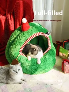 ירוק רך מונגוליאן-ידידותי לסביבה בחורף חם גדול שטח גדול סגור כלב נשלף בית - Product Image 4