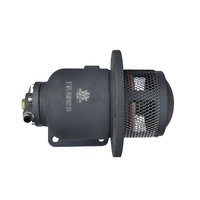 Vanne de fond d'urgence à commande pneumatique et manuelle pour camion-citerne, tailles DN80 (3 pouces) et DN100 (4 pouces)