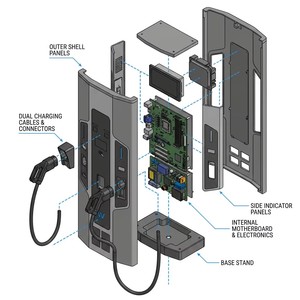 <span class=keywords><strong>Cargador</strong></span> Rápido para Vehículos Eléctricos de Tipo Comercial GBT, <span class=keywords><strong>Cargador</strong></span> Inteligente AC/DC para Vehículos Eléctricos, Gabinete de Carga para Vehículos Eléctricos, <span class=keywords><strong>Cargador</strong></span> de 480 KW - Product Image 4