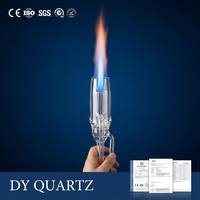Torche à flamme oxyhydrogène avec brûleur en quartz : Soudage, polissage, recuit ; 5, 12, 36, 91 buses ; Personnalisable