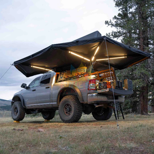 Accesorios para campistas, <span class=keywords><strong>remolque</strong></span> de camión 4x4, <span class=keywords><strong>toldo</strong></span> independiente para automovil 720, <span class=keywords><strong>toldo</strong></span> de apertura rápida Foxwing, <span class=keywords><strong>toldo</strong></span> lateral de coche de 270 grados - Product Image 2