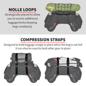 Free Sample Custom Adventure Bag 40L <b>Heavy</b> <b>Duty</b> Waterproof Duffel Bag Dry Bag <b>Backpack</b> for Motorcycling Hunting Camping - Product Image 3