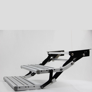 Construcción de aluminio Robusto RV Paso Superficie antideslizante Camper Paso <span class=keywords><strong>Camping</strong></span> Entrada Rv Pasos - Product Image 5