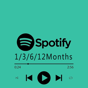 บัญชีสปอทิฟายพรีเมียมส่วนบุคคลแบบเสถียร บัญชีดีวีดีส่วนตัว ไม่ใช่บัญชีกลุ่มครอบครัว  แบบเชิญ 1 3 6 12 เดือน - Product Image 1