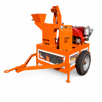 Machine à Briques en Argile Diesel avec Moteur Puissant pour la Fabrication de Briques Hors Réseau et à Distance