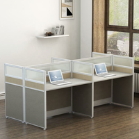 Nouvelle Arrivée : Poste de Travail de Bureau Modulaire pour Centre d'Appels avec Table Ronde