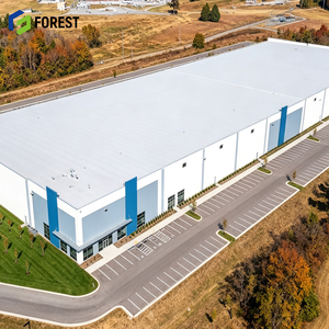 Almacén Industrial Modular de Acero de Gran Envergadura, Terminal de Distribución de Equipos Pesados, Depósito - Product Image 1