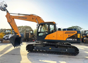 Excavadoras usadas de 22 toneladas Excavadora de orugas Hyundai 220lc-9s hecha en Corea original - Product Image 5
