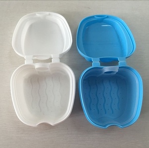Boîte de rangement pour prothèses dentaires en plastique avec filet suspendu - Product Image 3