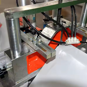 Yuefeng Window Door Making Machine Glazing <strong>Bead</strong> Saw with Dual Blades 1.5Kw Power for Cutting &amp; Chamfering PVC/<strong>UPVC</strong> Glass <strong>Beads</strong> - Product Image 6