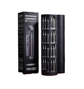 Mini <span class=keywords><strong>Destornillador</strong></span> Inalámbrico 66 en 1, Taladro Multifuncional USB, Juego de Destornilladores Eléctricos para el Hogar, Herramientas de Bricolaje - Product Image 2
