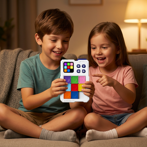 Console di <span class=keywords><strong>Gioco</strong></span> Elettronica Portatile Klotski, Puzzle Scorrevole, Rompicapo Logico, Giocattolo Educativo STEM per Bambini, Regalo per Ragazzi - Product Image 6