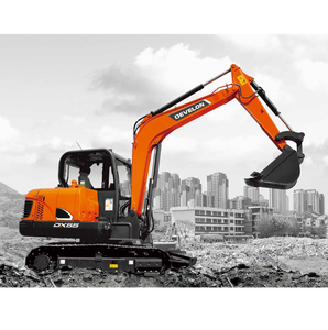Mini Excavadora DX55-5C de 5.5 Toneladas, Marca Líder, Modelo 2026, Excavadora Hidráulica de Alta Eficiencia con Cucharón de 0.21m para Construcción y Agricultura - Product Image 3