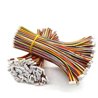 Câble de connexion mâle-femelle série JST SM 2-6 broches, assemblage PVC/Nylon, étanche, durable, homologué 380V, cuivre étamé, pour moto