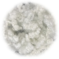 Fibre creuse conjuguée 100 % polyester de qualité supérieure, 23D 64mm, non-silicone, ignifuge, pour rembourrage de coussins