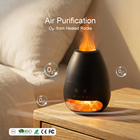 Diffuseur d'arômes avec lampe à sel personnalisée avec logo, technologie ultrasonique pour le bureau et la maison