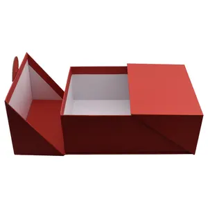 Kotak hadiah kotak kemasan kertas kustom harga grosir dengan Logo untuk lilin