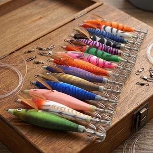 Leurre de pêche professionnel 105 mm 9,5 g, imitation pieuvre phosphorescente, pour la nuit, pour maquereau et poissons d'eau douce - Product Image 5