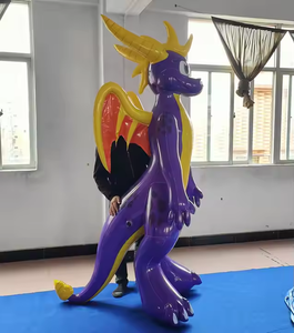Mô hình mascot rồng tím bơm hơi PVC bán chạy, tùy chỉnh Beile dành cho quảng cáo người lớn - Product Image 6