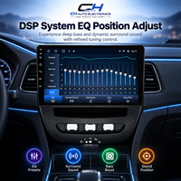 Pour Peugeot 107 2009-2015 Autoradio 9'' Android avec GPS Navigation, CarPlay sans fil, Android Auto, Stéréo 4G WIFI DSP