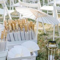 Parapluie en papier de style chinois avec logo personnalisé, artisanat en bambou DIY, accessoire de danse, parasol en papier blanc pour mariage et fête