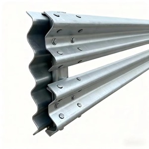 Barrière de sécurité routière russe GOST, barrière anti-collision AASHTO M180, fabricant chinois, certifiée GB 31439 EN1317 CE, galvanisée S - Product Image 3