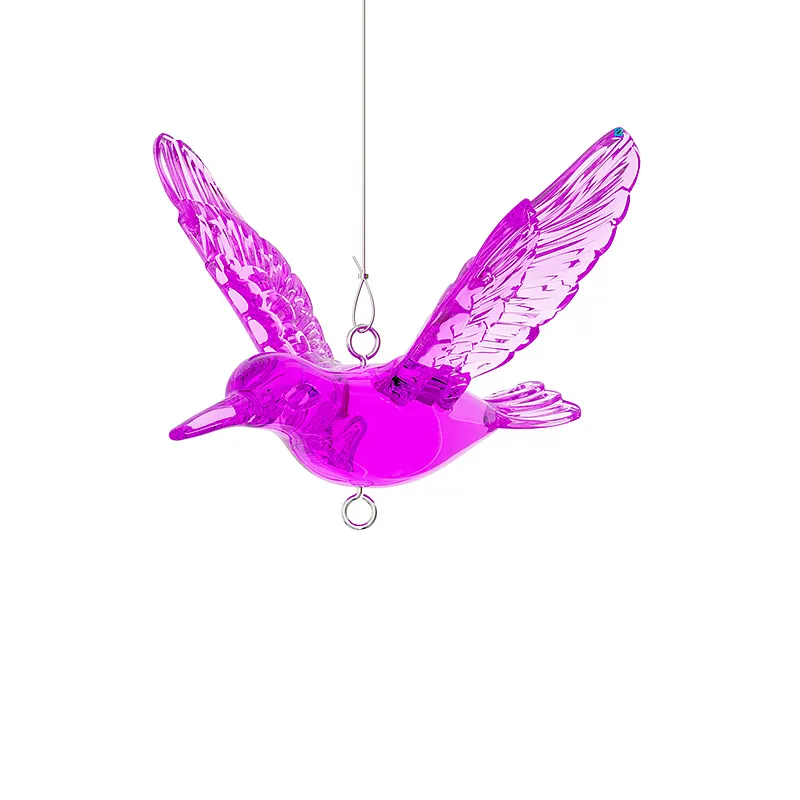 Arte ciondolo acrilico colibrì ornamento decorazione del soffitto decorazione di nozze per la casa